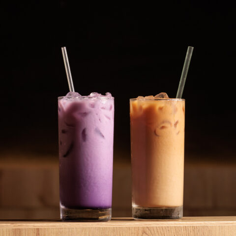 ICED TARO LATTE